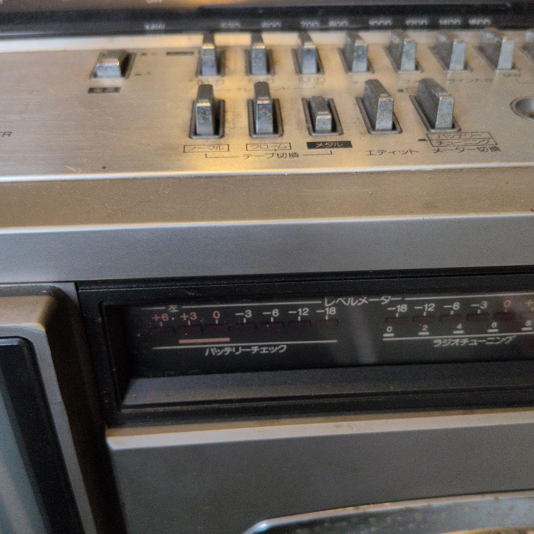 SHARP カセットデッキ　ラジオ　CT-6001