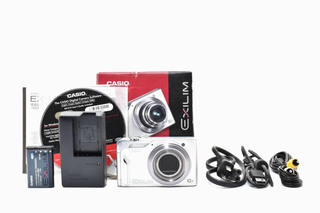 カシオ　CASIO EXILIM EX-H15 シルバー ＃A371