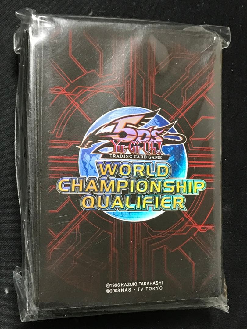 遊戯王　公式　WCQ2011 赤　スリーブ 80枚　未開封