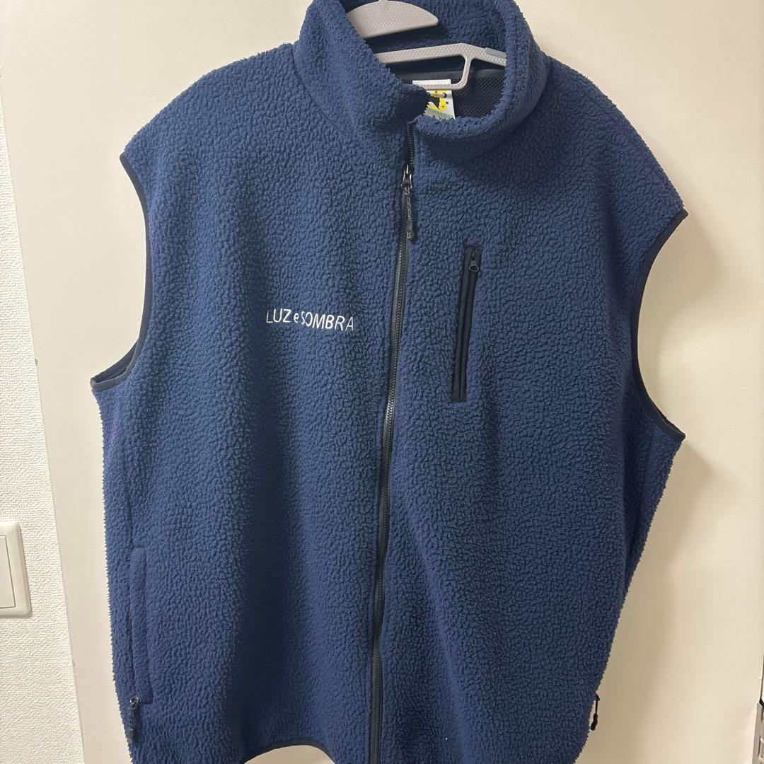 LUZeSOMBRAルースイソンブラ フリースベストXL ネイビー