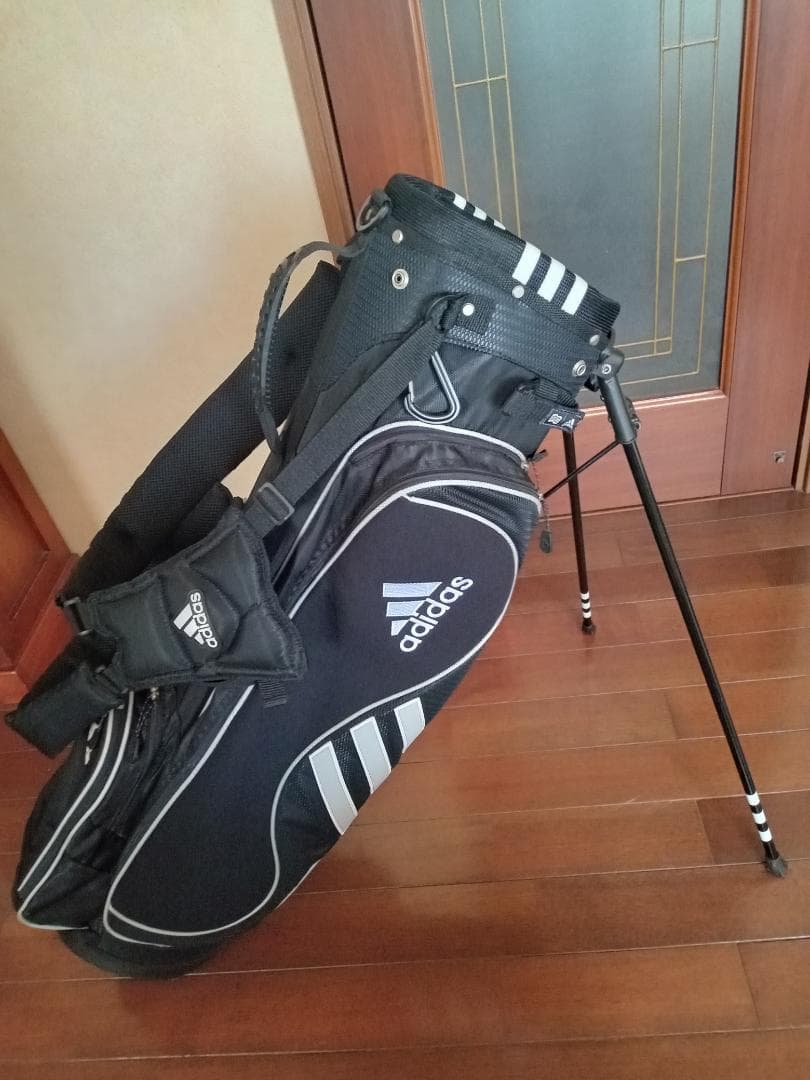 ★ふらりばfam様★adidas★スタンドキャディバッグ★8.5インチ★美品★
