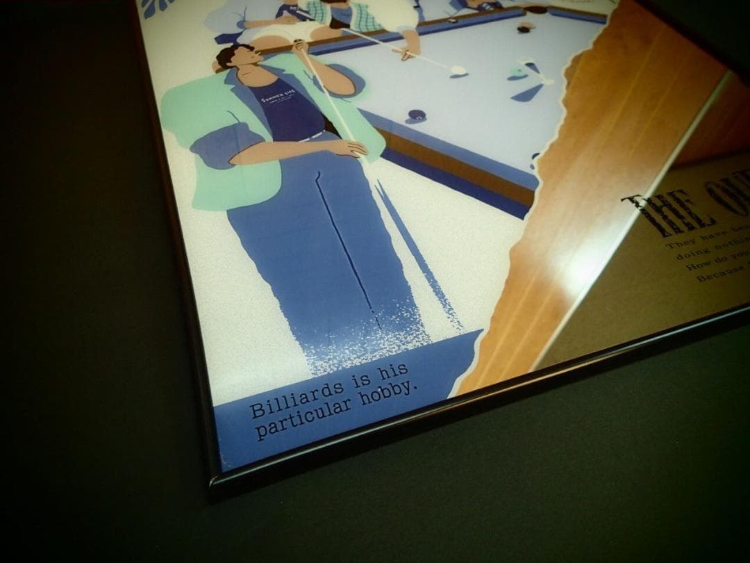 希少 1980s　ヴィンテージ パブミラー　プールバー