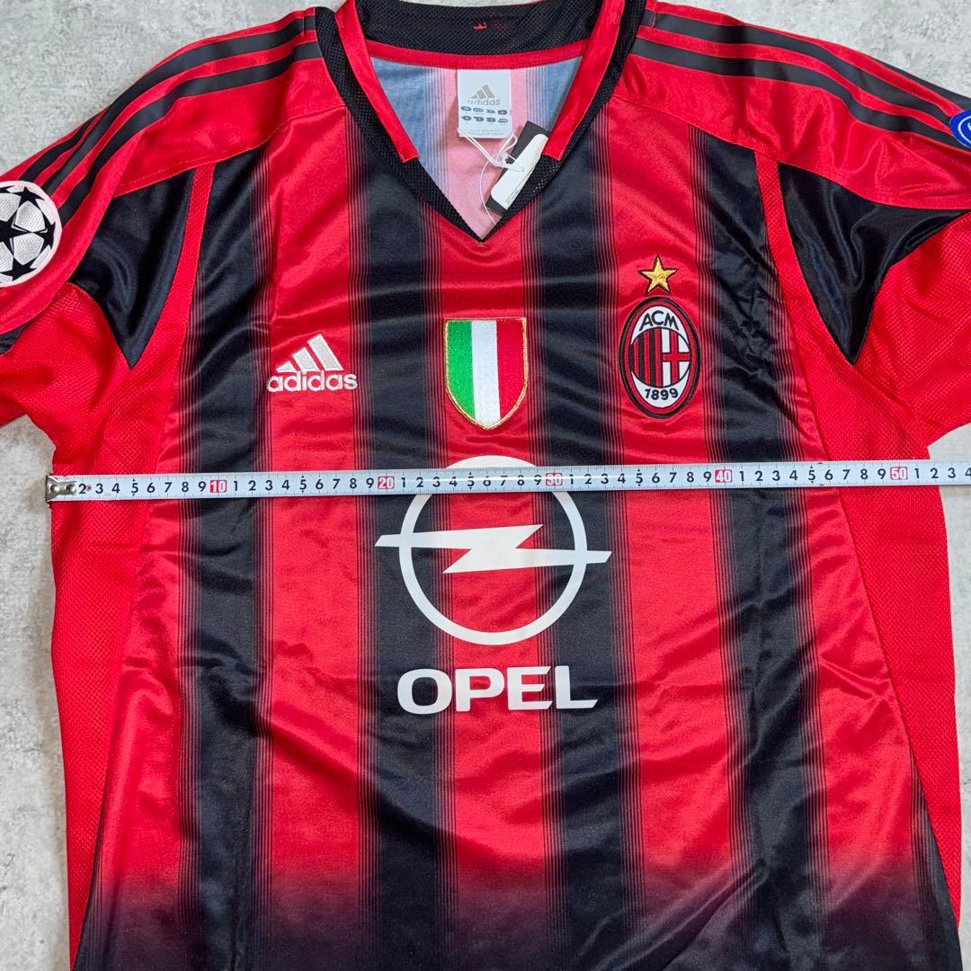 【新品タグ付】ACミラン 04/05 #22 カカ 長袖 ユニフォーム CL