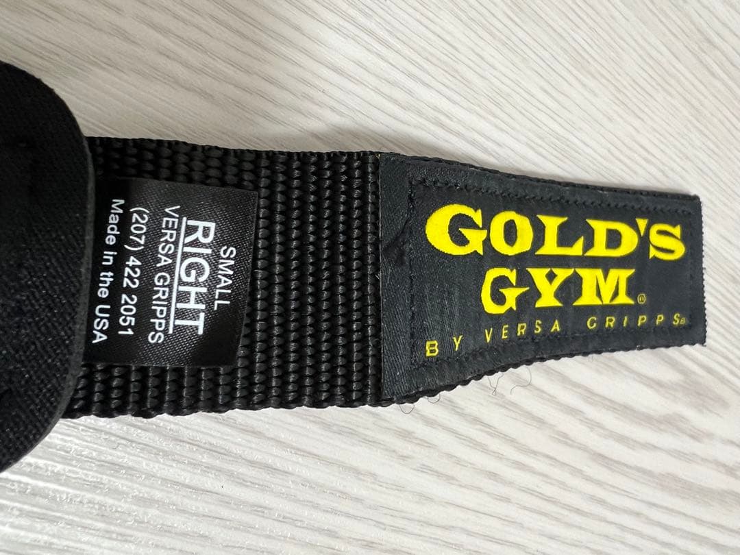 ゴールドジム パワーグリップ プロ S 着用のみ美品