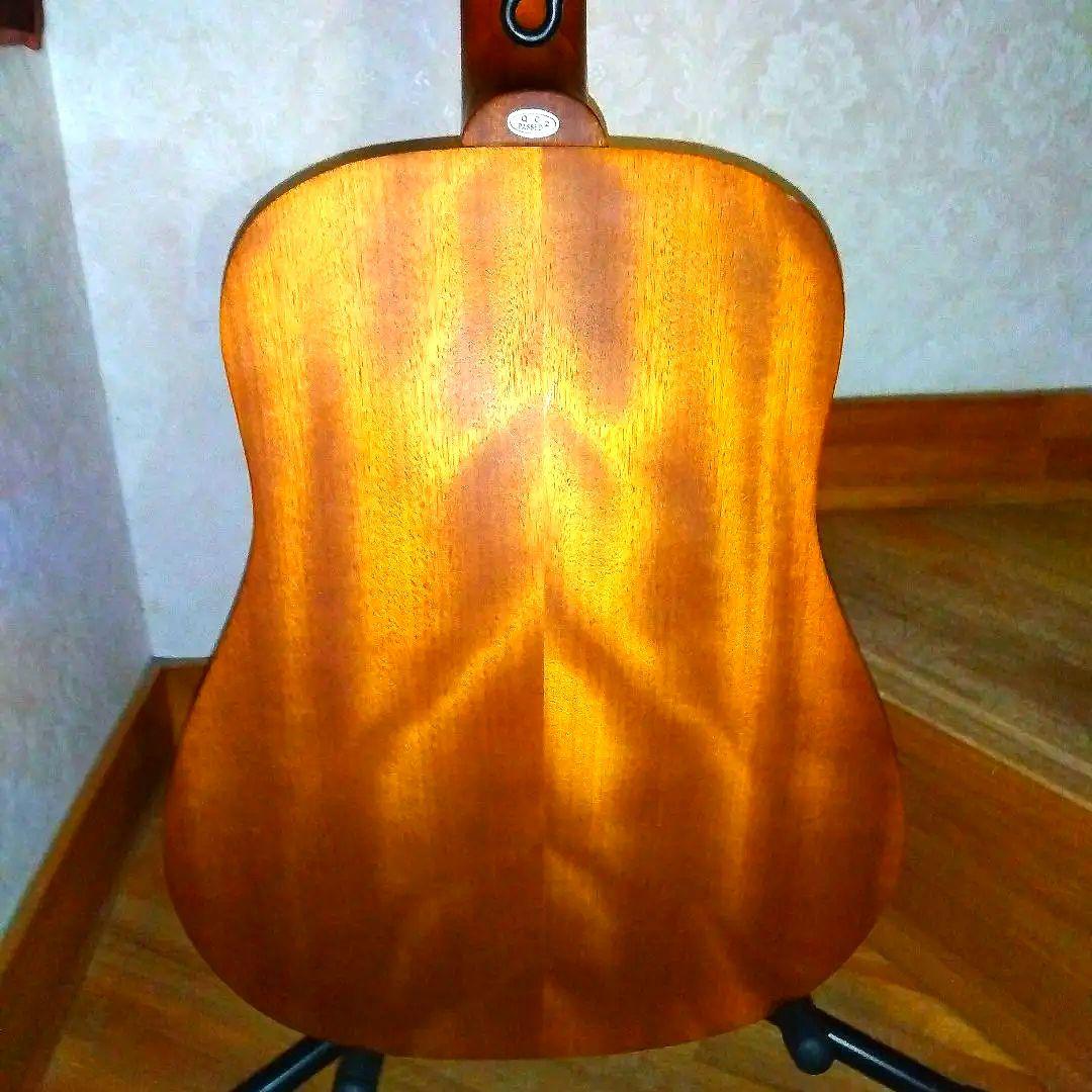 レア木目バリトラS.yairi上位ブランドコンパクトギター全長88cmケース付き