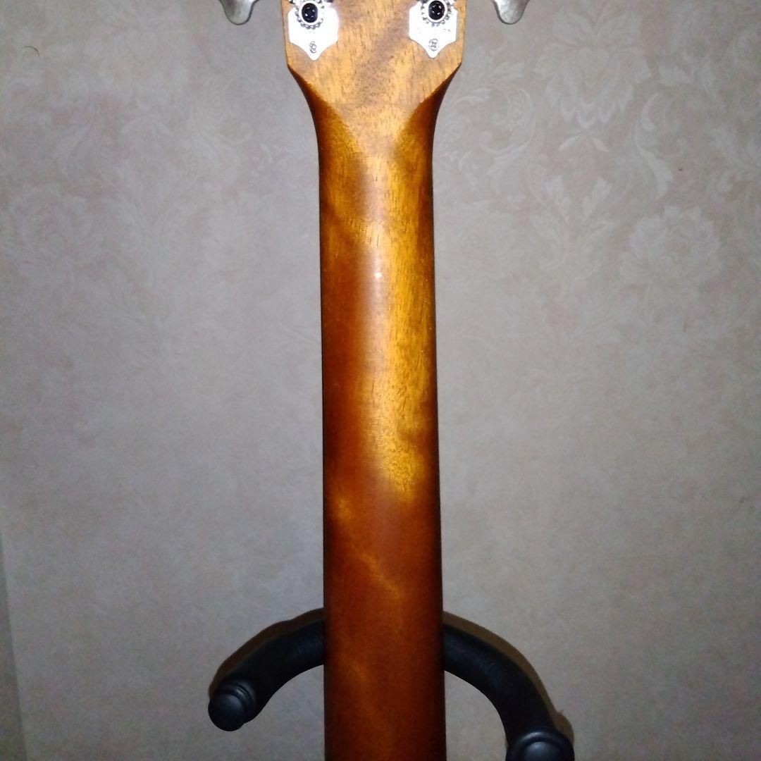 レア木目バリトラS.yairi上位ブランドコンパクトギター全長88cmケース付き