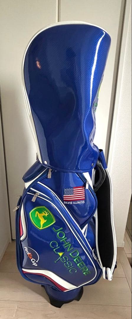 【美品＆生産終了】US PGA TOUR キャディバッグ3065 ブルー