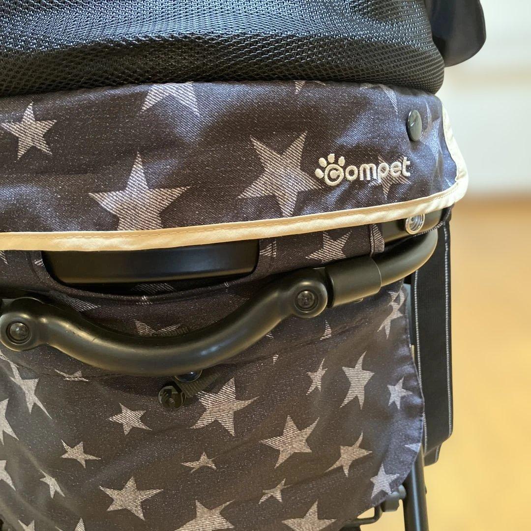 【美品】分離型コムペット ミリミリ EG ロング スターブラックエッグクッション