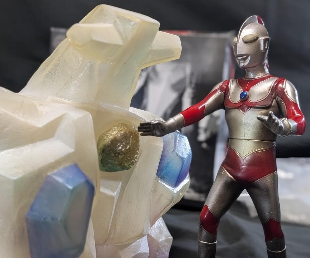 帰ってきたウルトラマン＆プリズ魔（ＣＣＰ）ソフビフィギュア 佐竹雅昭コレクション