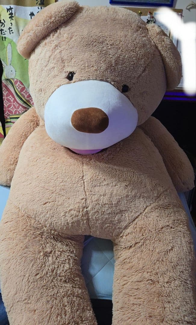 【値下げ・早い者勝ち】コストコ❤超特大くまのぬいぐるみ　約200㎝