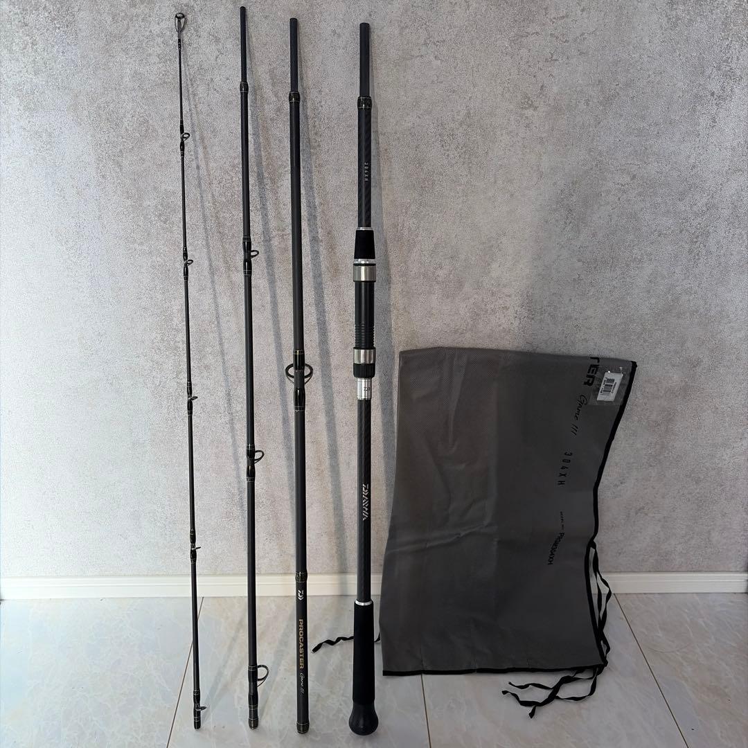 Daiwa PROCASTER Game III 4piece パックロッド