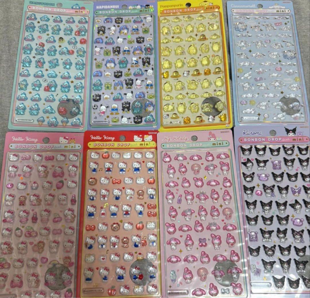 BON BON DROPmini 正規品 サンリオコンプリートセット８シート