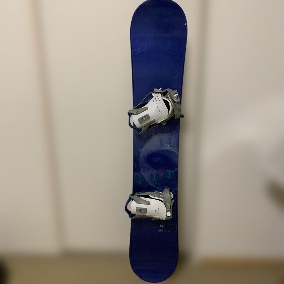 Salomon スノーボード 152cm バインディング付き