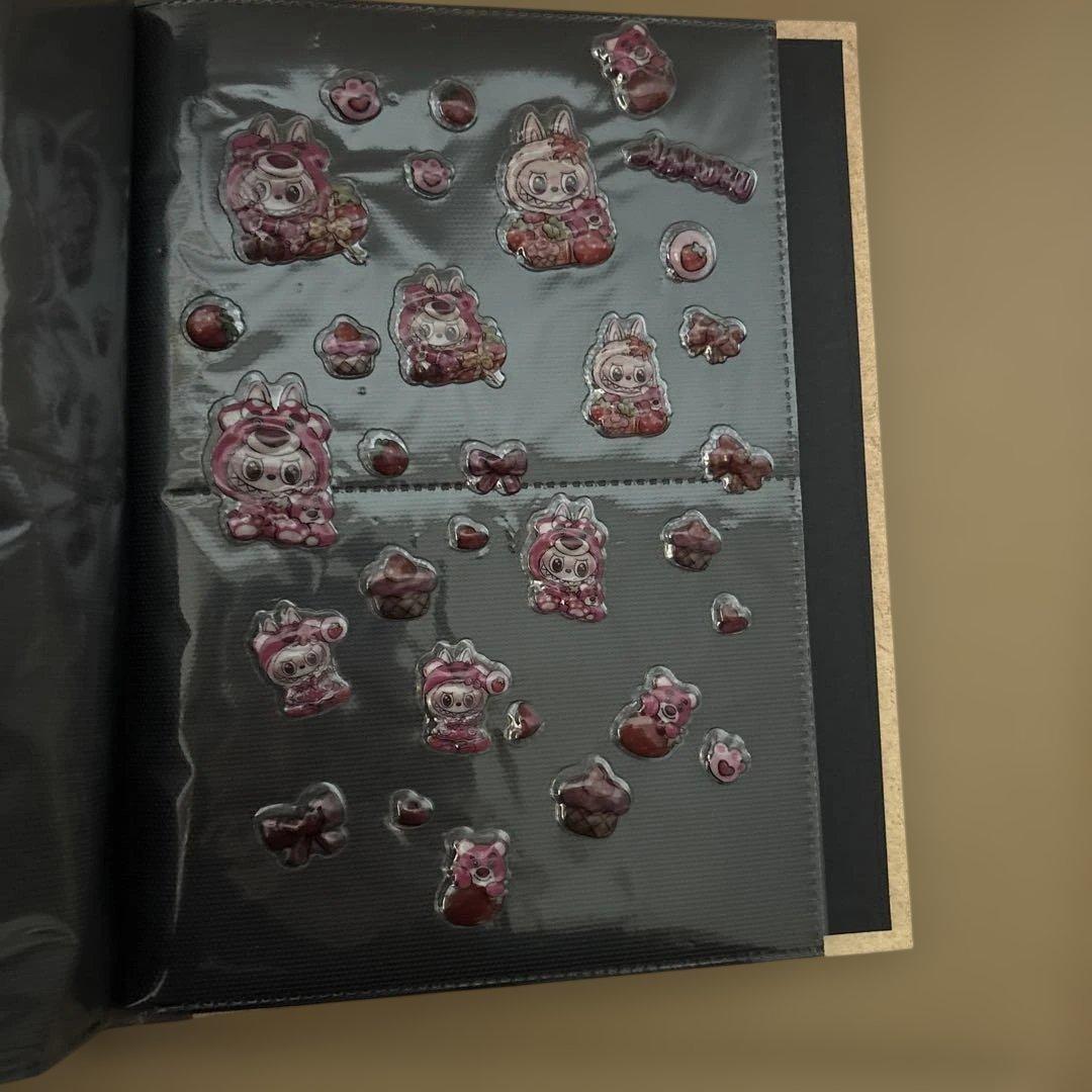 シール帳　ボンボンドロップシール