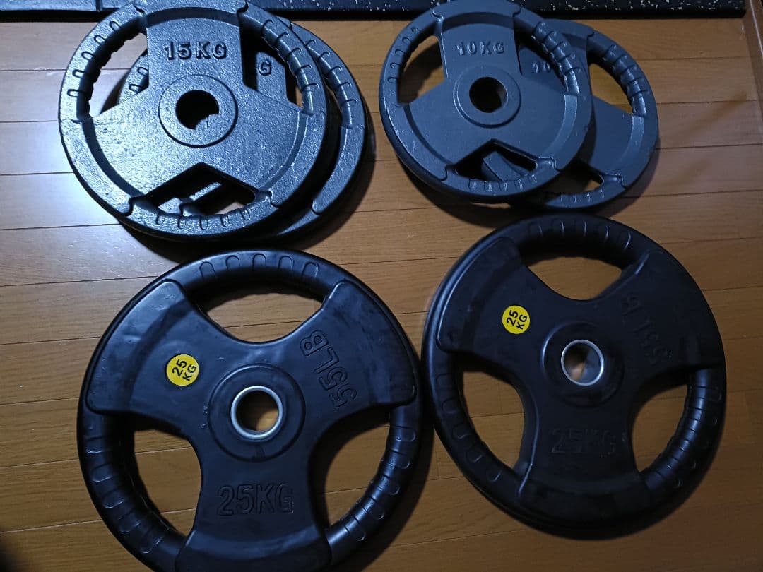 ダンベルプレート　オリンピックプレート オリンピックシャフト