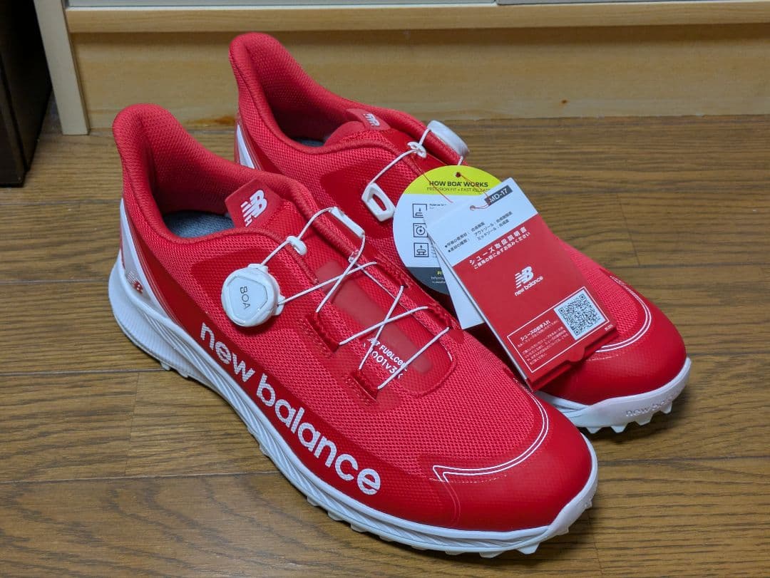 【新品】29.０cm new balance ゴルフシューズ BOA