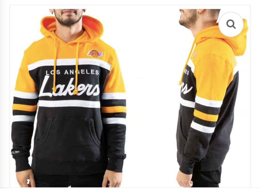 New Mitchell & Ness　レイカーズ　八村塁　バスケ