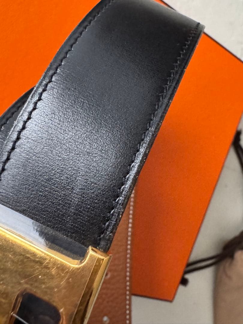 エルメス HERMES コンスタンス　Hバックル リバーシブル ベルト