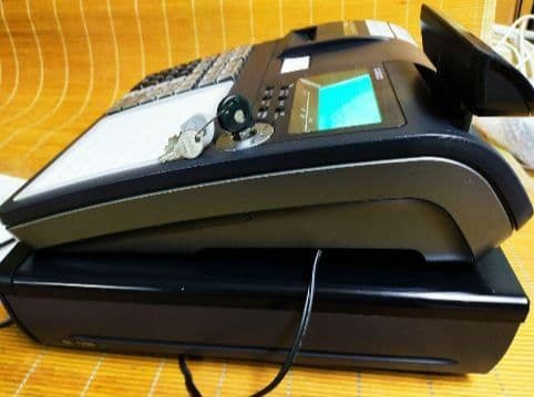 カシオレジスター　TK-2800　店名無料　コンパクト上位機種　 741852