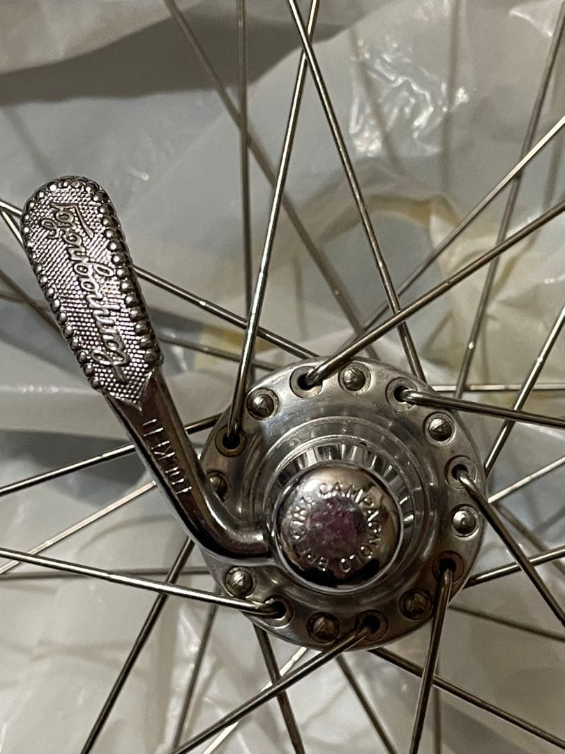 ビンテージMavic GP4M カンパニョーロCレコードハブ36H完組チューブラ