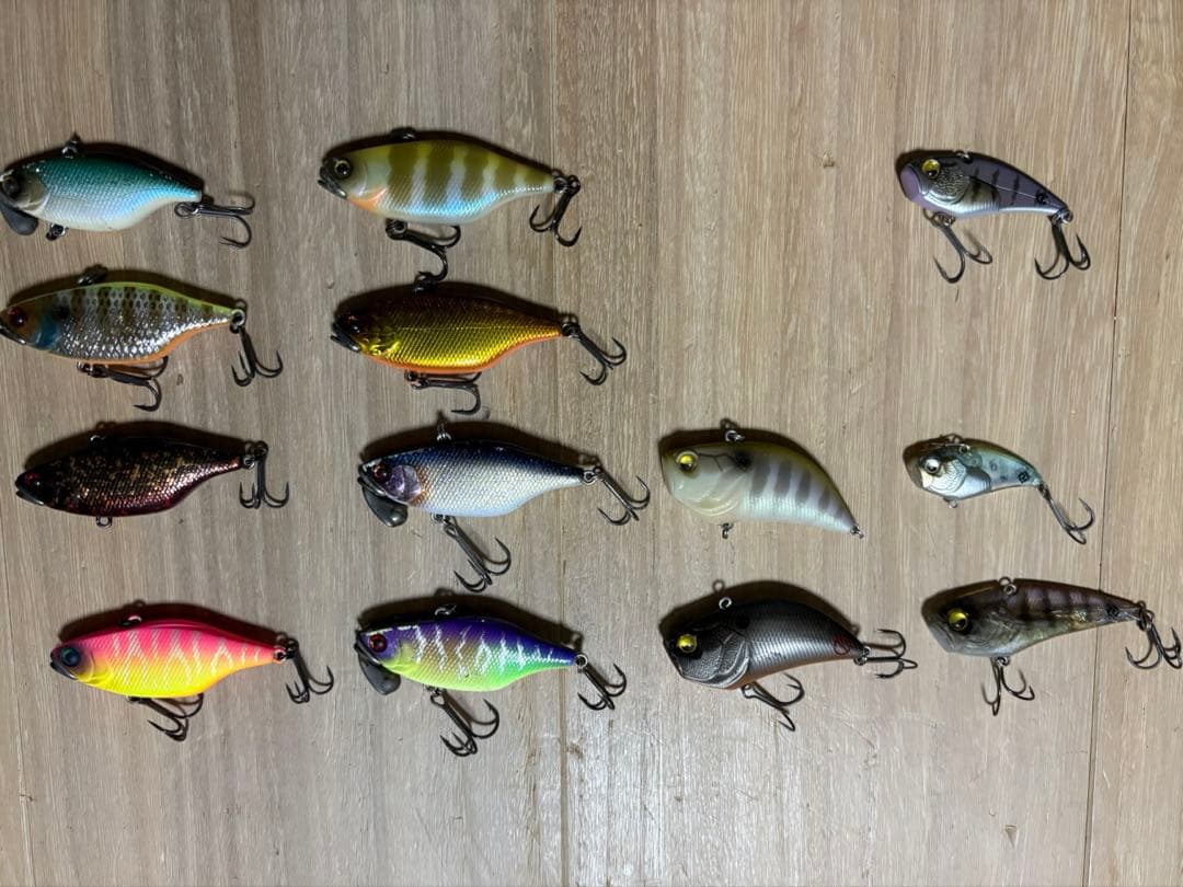 TN60 TNトリゴン　レベルバイブ　レベルバイブブースト　バス釣り引退セット