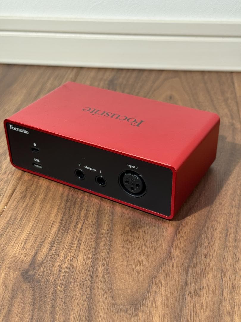 Focusrite Scarlett Solo 第4世代