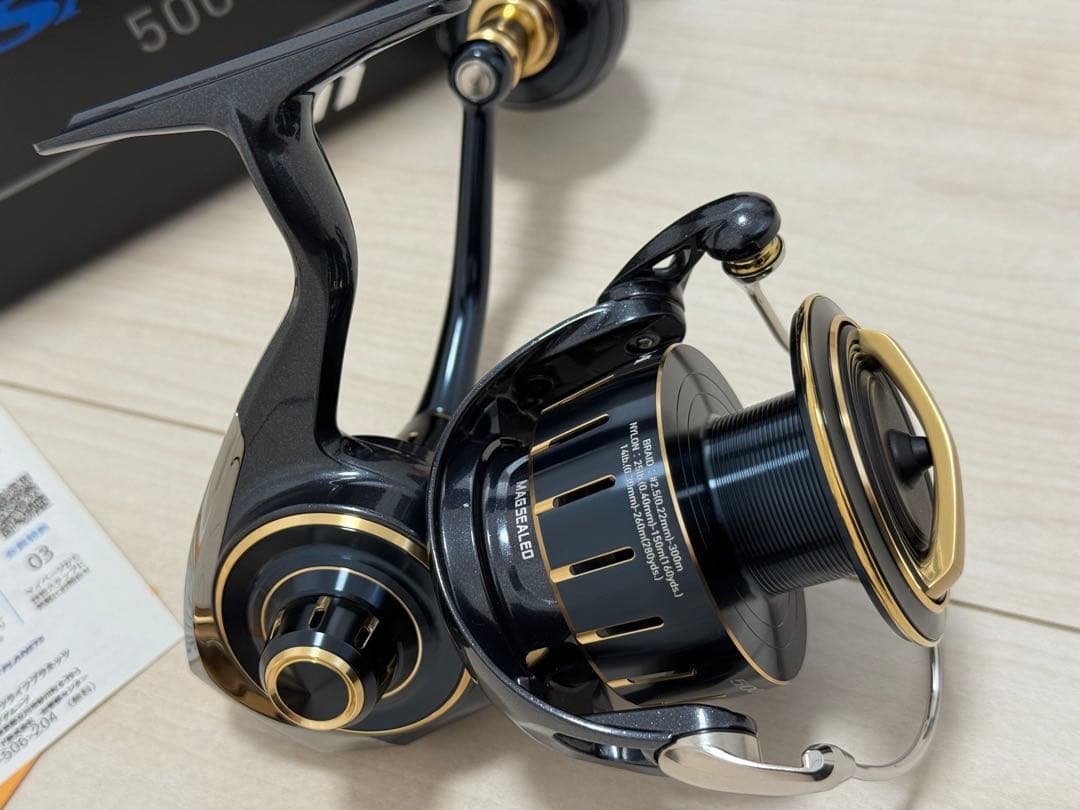 23 SALTIGA 5000 XH 新品未使用 SLP替えスプール付き！