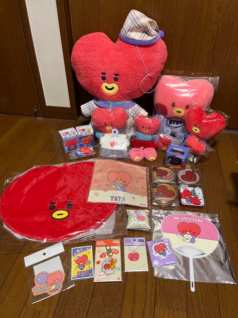 BT21 TATA ぬいぐるみ キーホルダー　まとめ売り