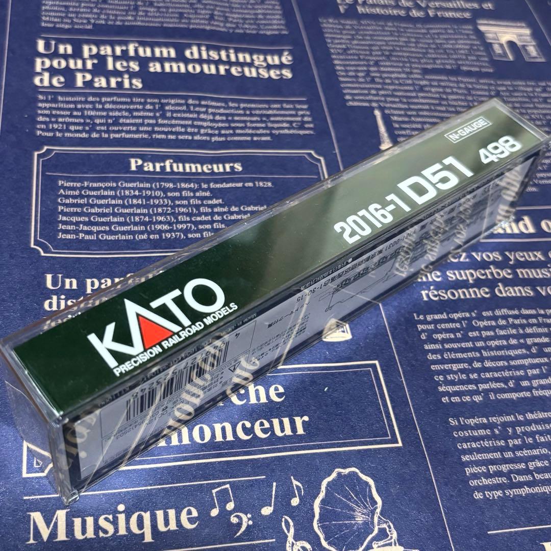 鉄道模型 KATO 2016-1 D51 498