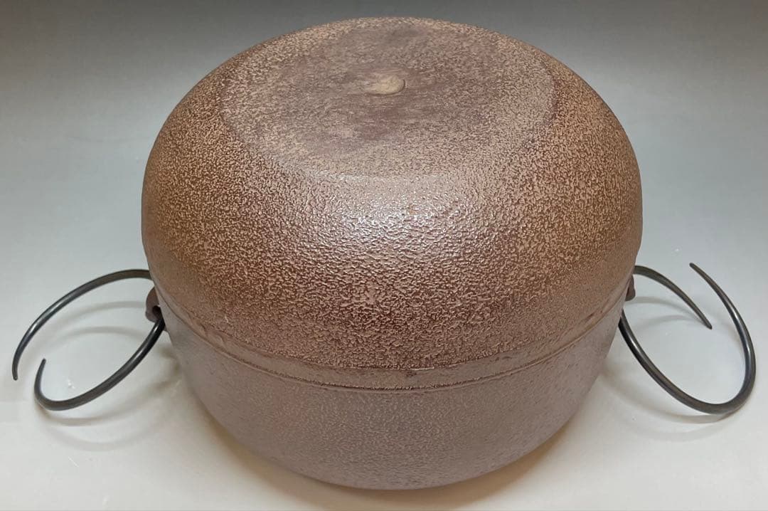 人間国宝　佐藤浄清　万代屋釜　共箱　作歴書　e319