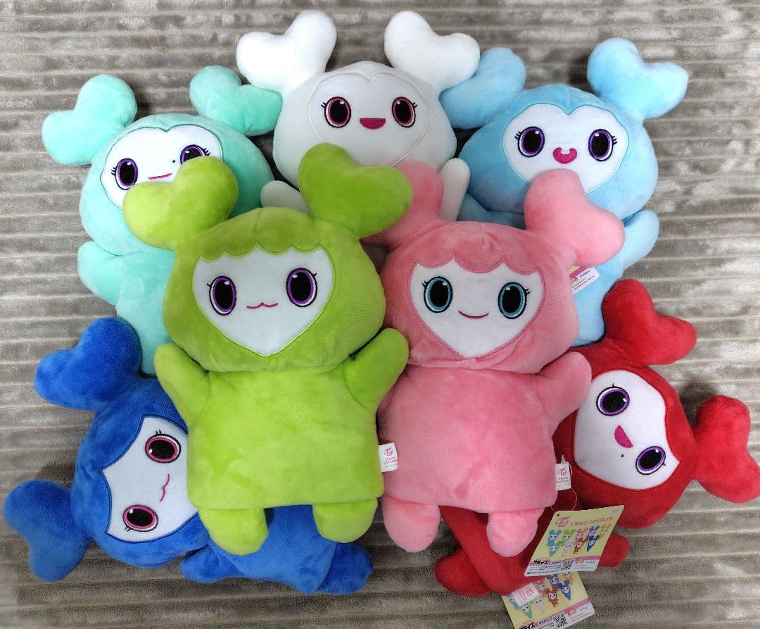 twice gigo パペット　7体セット