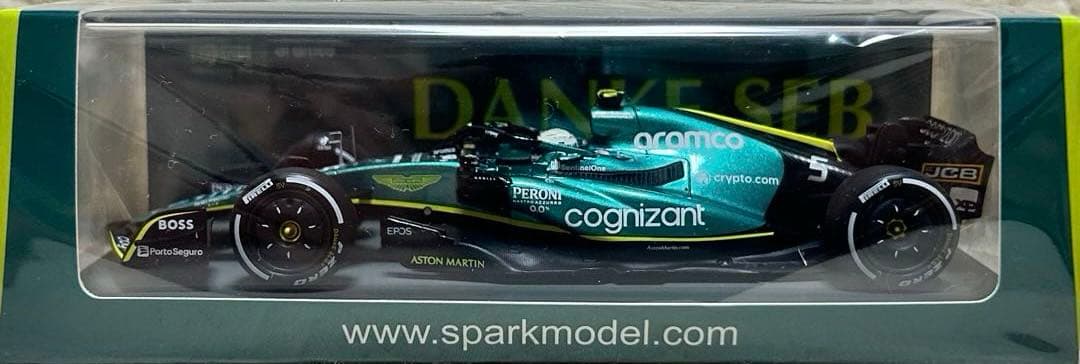 スパーク 1/43 アストンマーティンAMR22 ベッテル2022 アブダビ
