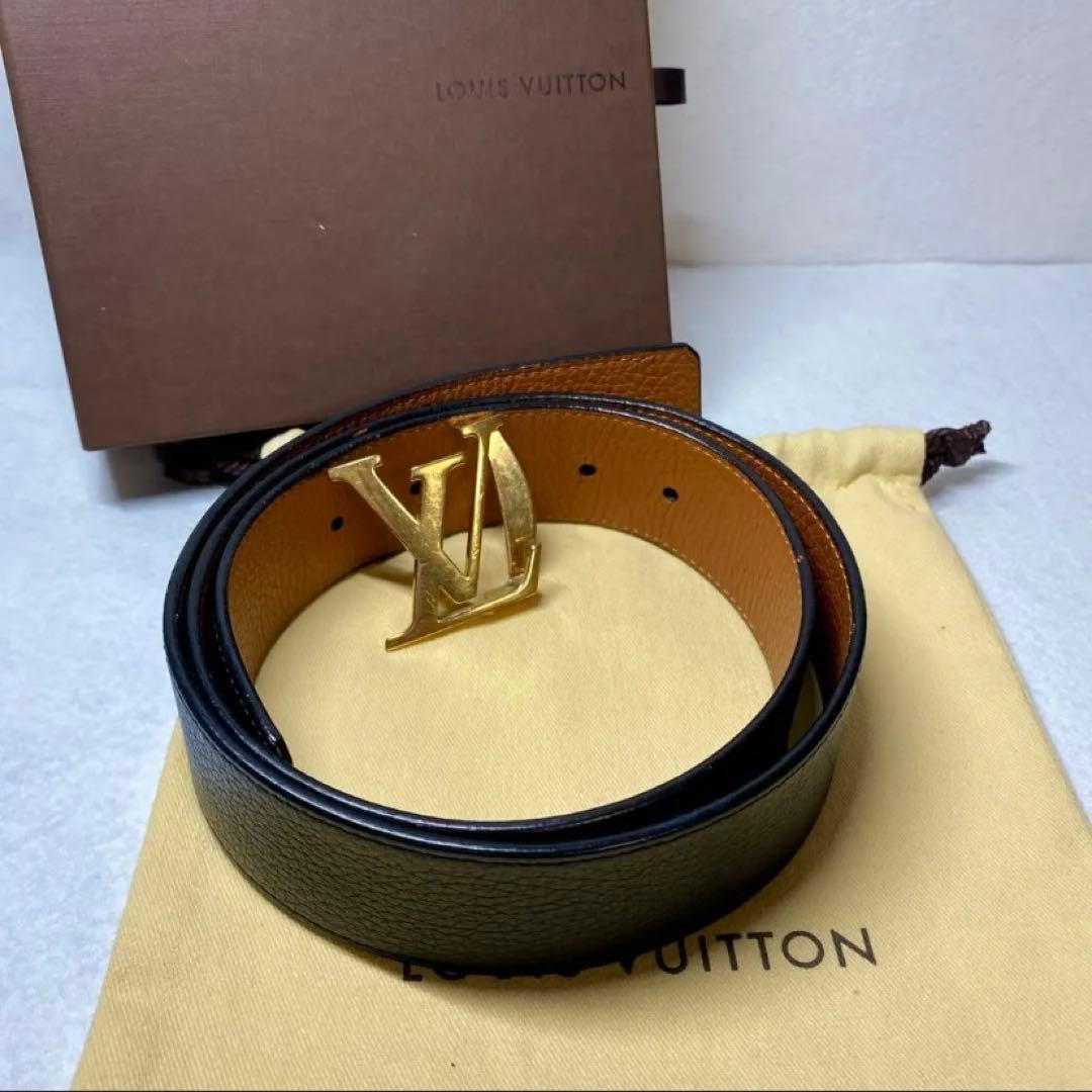 極美品 希少 男女兼用 ルイヴィトン ベルト LOUIS VUITTON