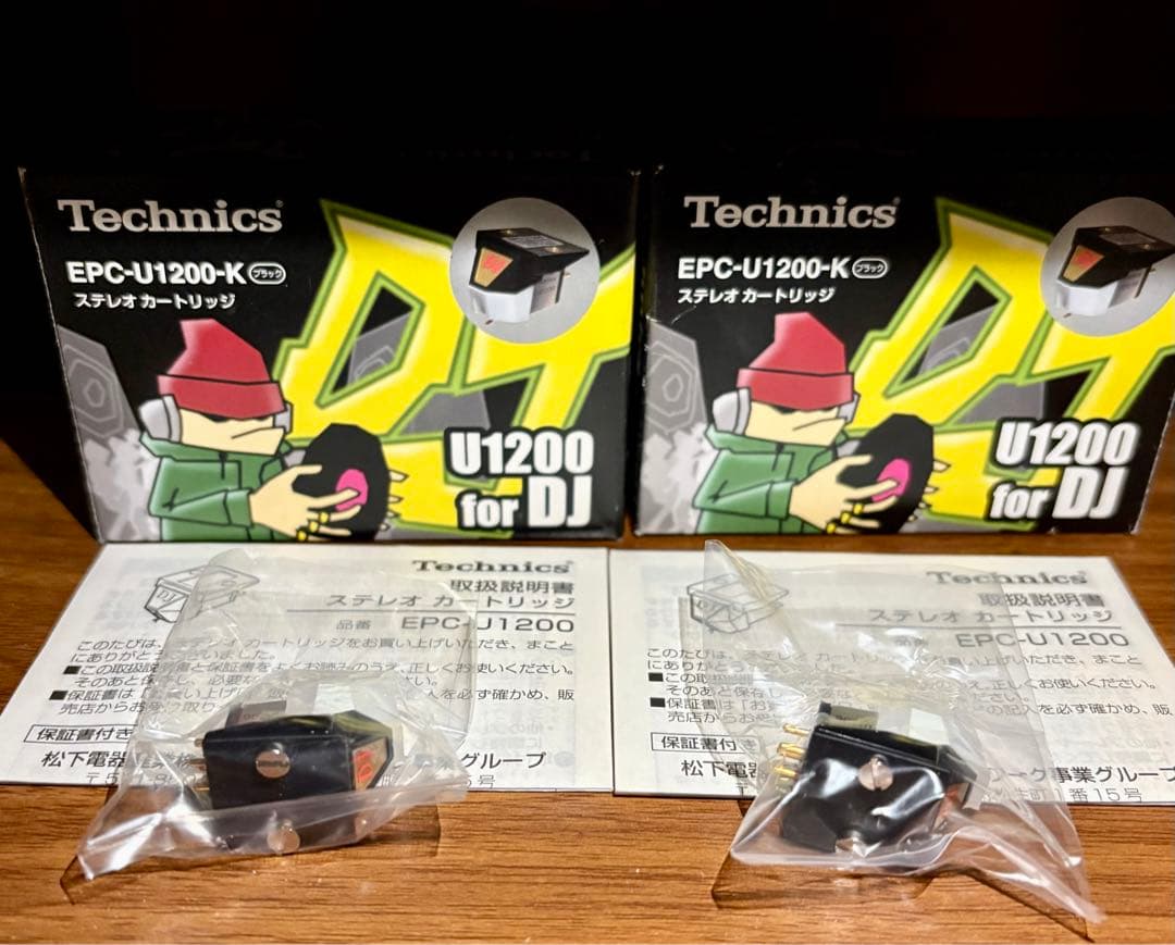 Technics テクニクス ステレオ カートリッジ EPC-U1200-K