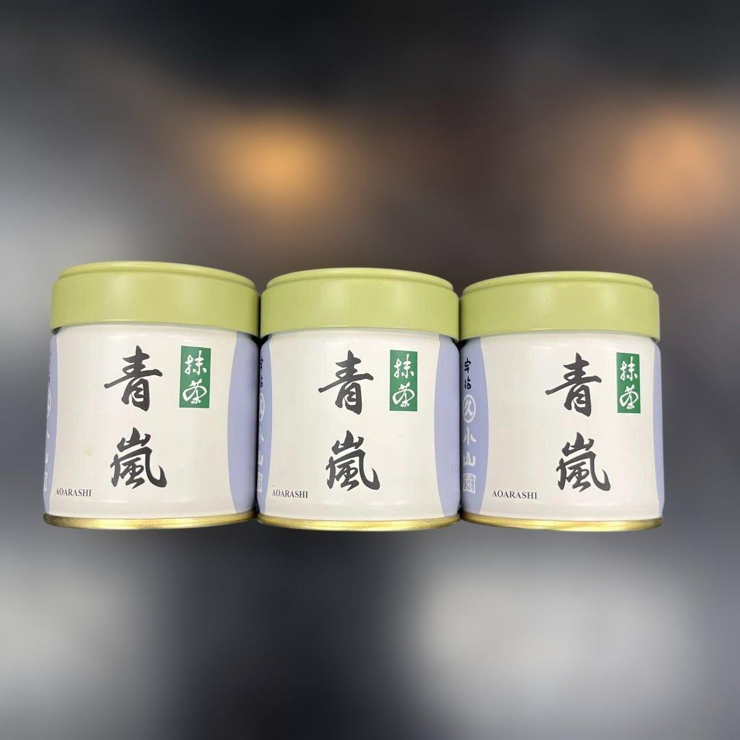 丸久小山園　青嵐 抹茶 3缶セット