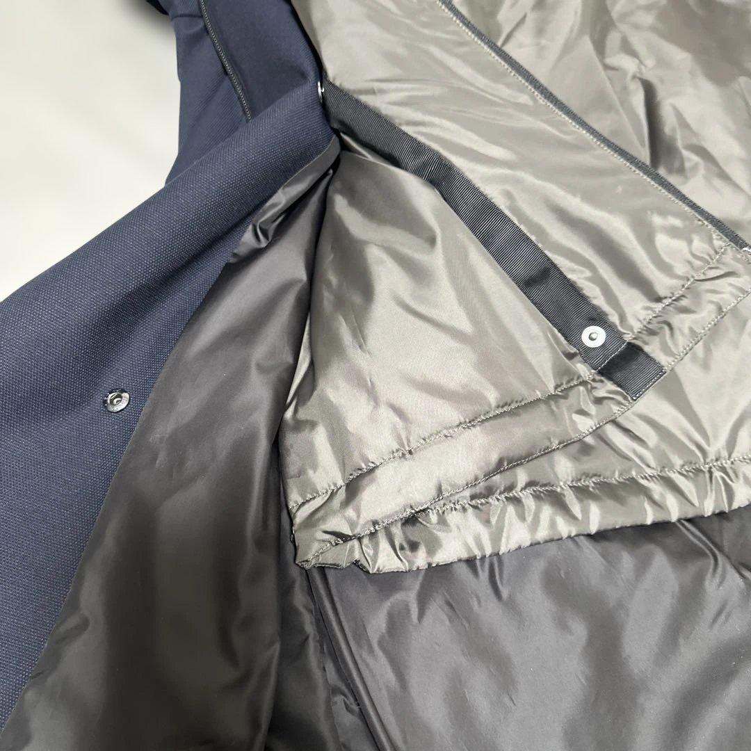 DESCENTE デサント メンズコート ビジネス 撥水 インフード 取外ベスト