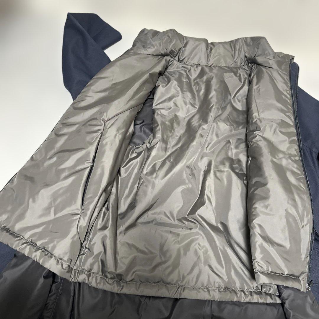 DESCENTE デサント メンズコート ビジネス 撥水 インフード 取外ベスト