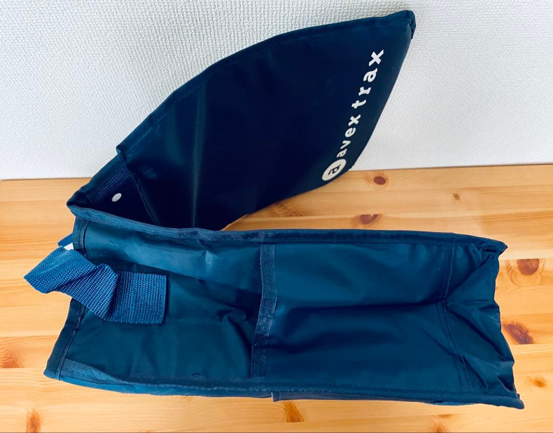 【新品未使用】avex trax レコードバッグ 90'sノベルティ