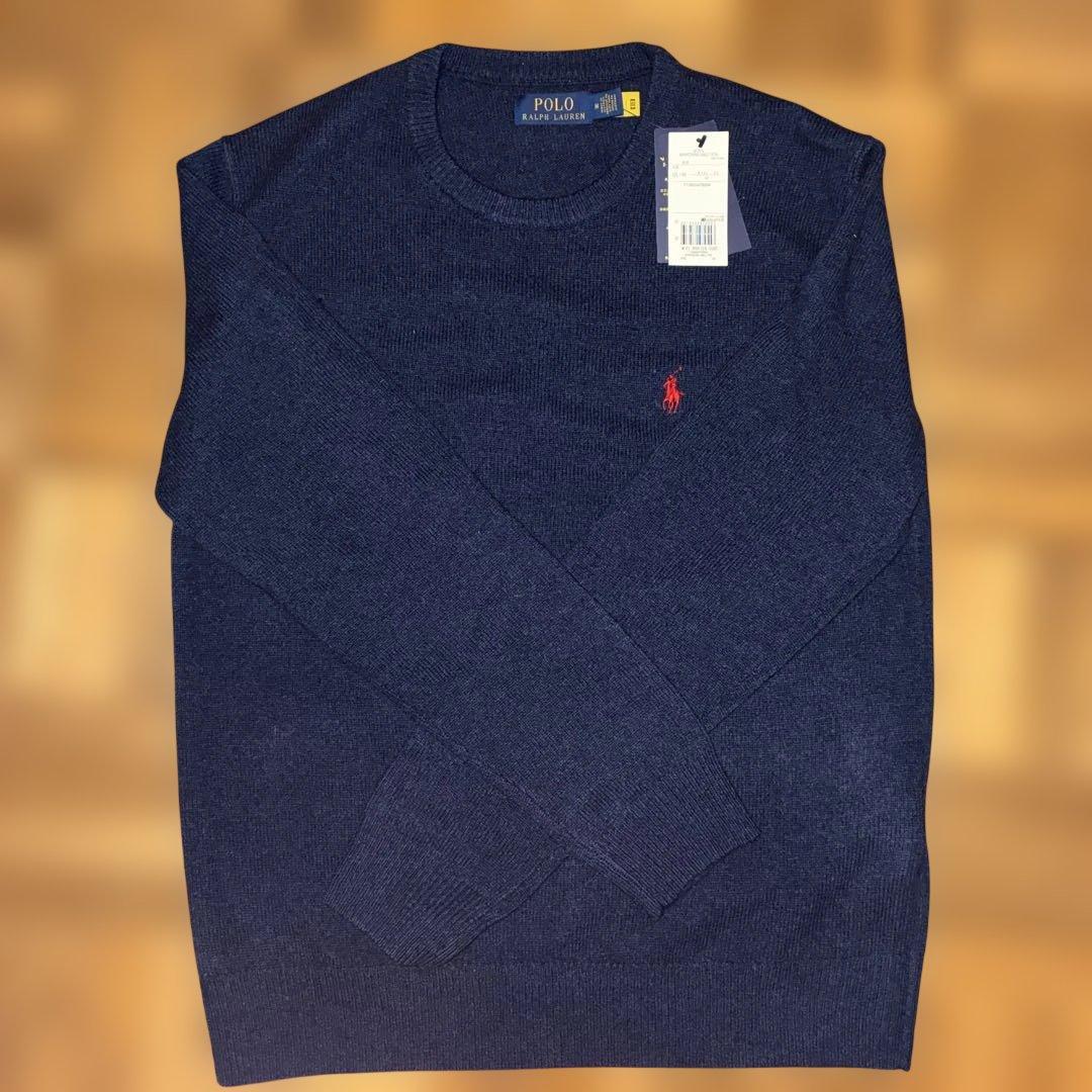 新品未使用　　polo RalphLauren ウールニット　M