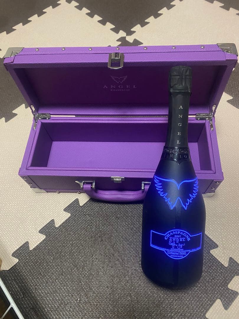 ANGEL シャンパンセット パープル・オレンジ