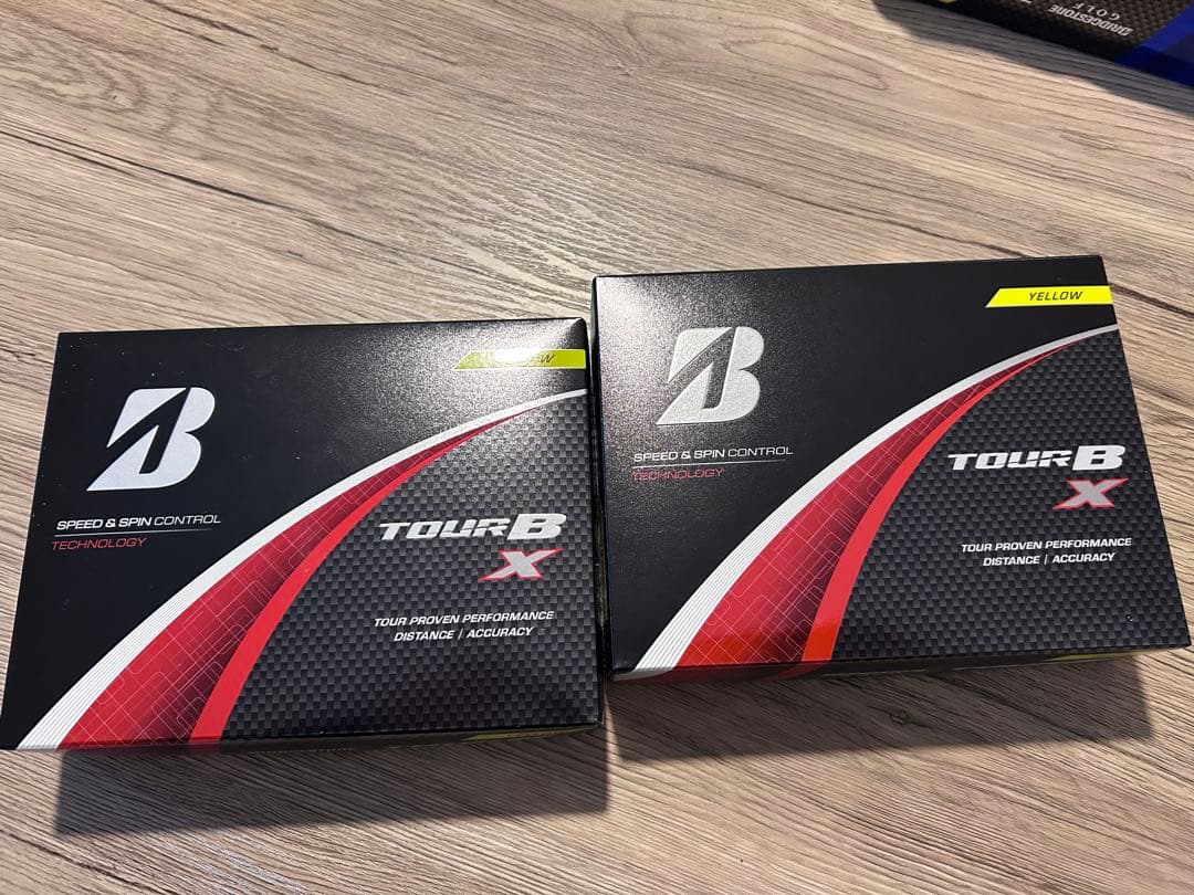 ブリヂストン TOUR B X イエロー 2ダース 値引き不可