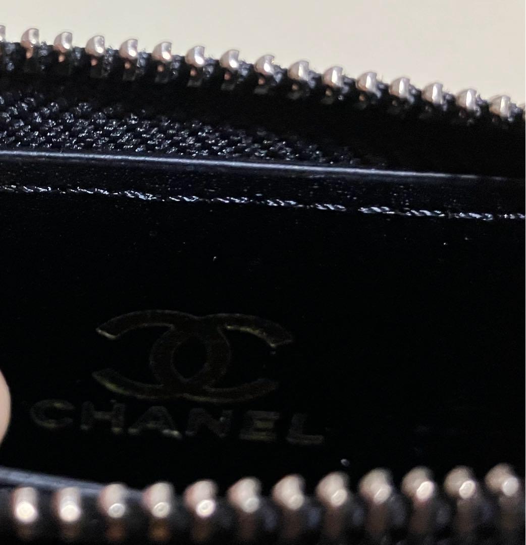 CHANEL ノベルティブラック本革レザー