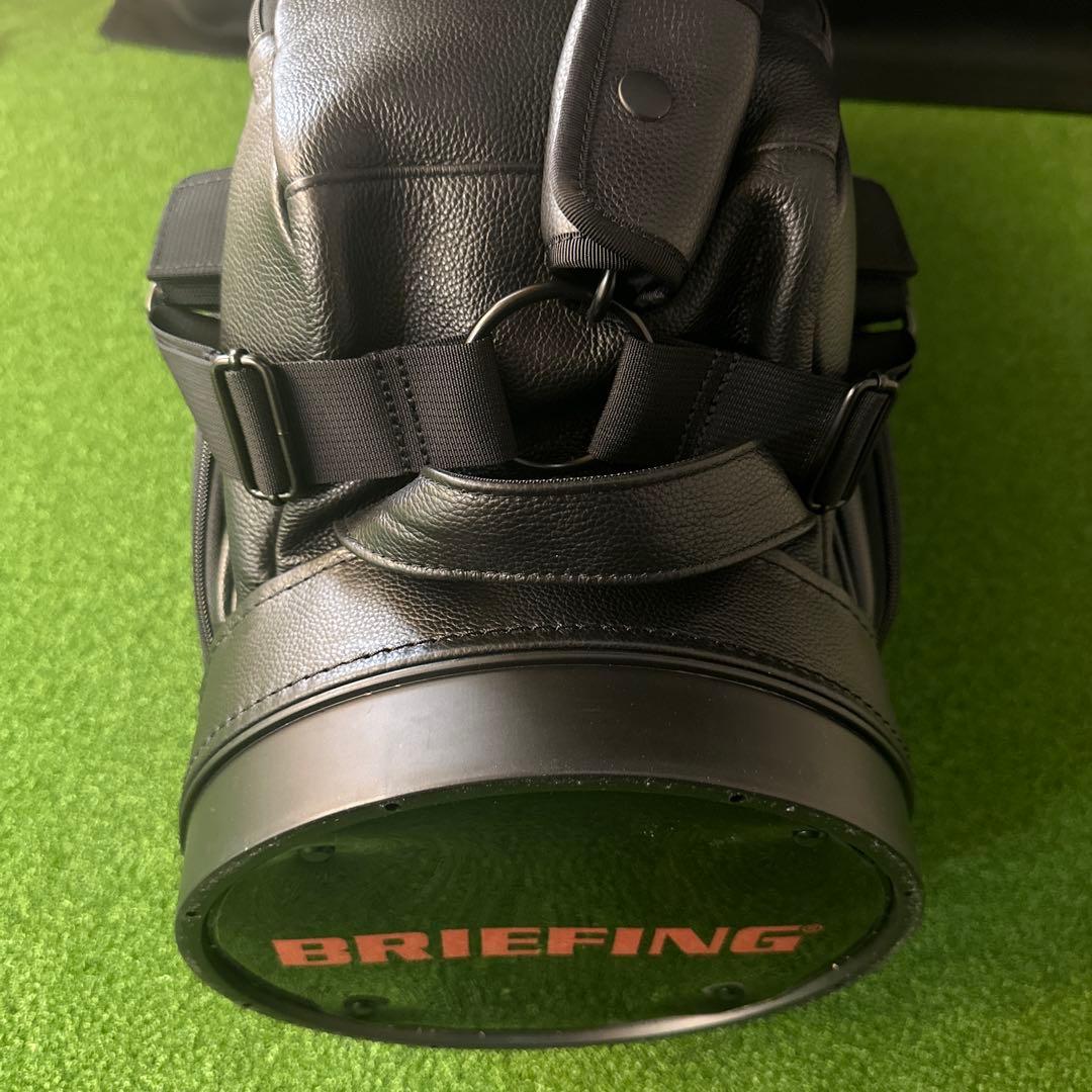 BRIEFING GOLF 限定完売品　シュリンクレザーキャディーバッグ　本革