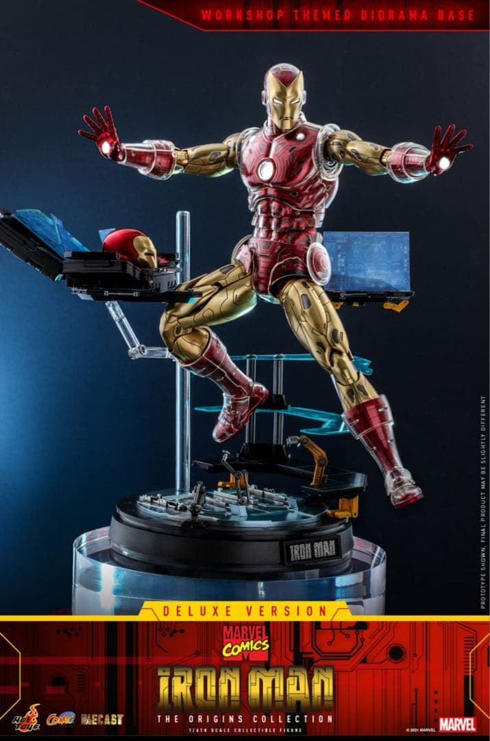 【ボーナスアクセ付】 マーベル・コミック　オリジンズ・コレクション　アイアンマン