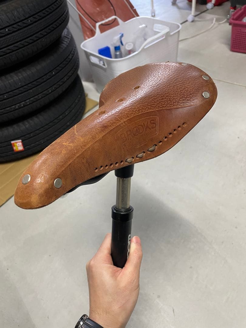 BROOKS サドル ZOOM シートポスト セット