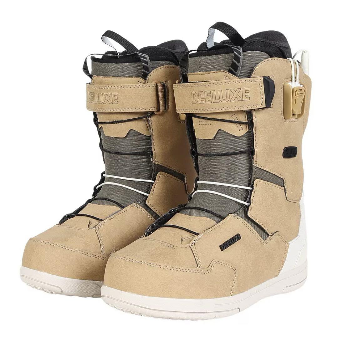DEELUXEスノーブーツブラウン【保証書あり】