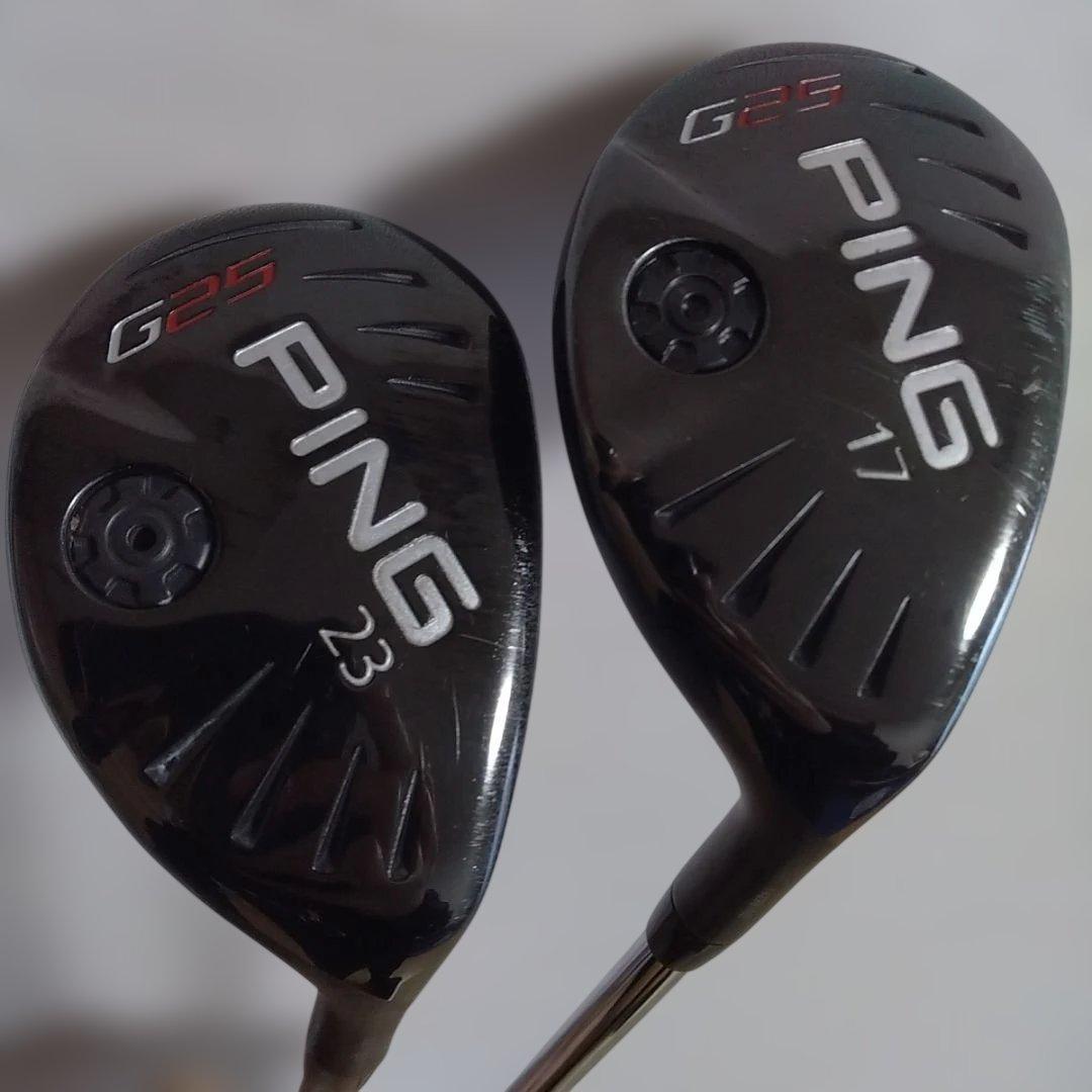 カ*ん様 PING G25 ユーティリティクラブ 23度 17度