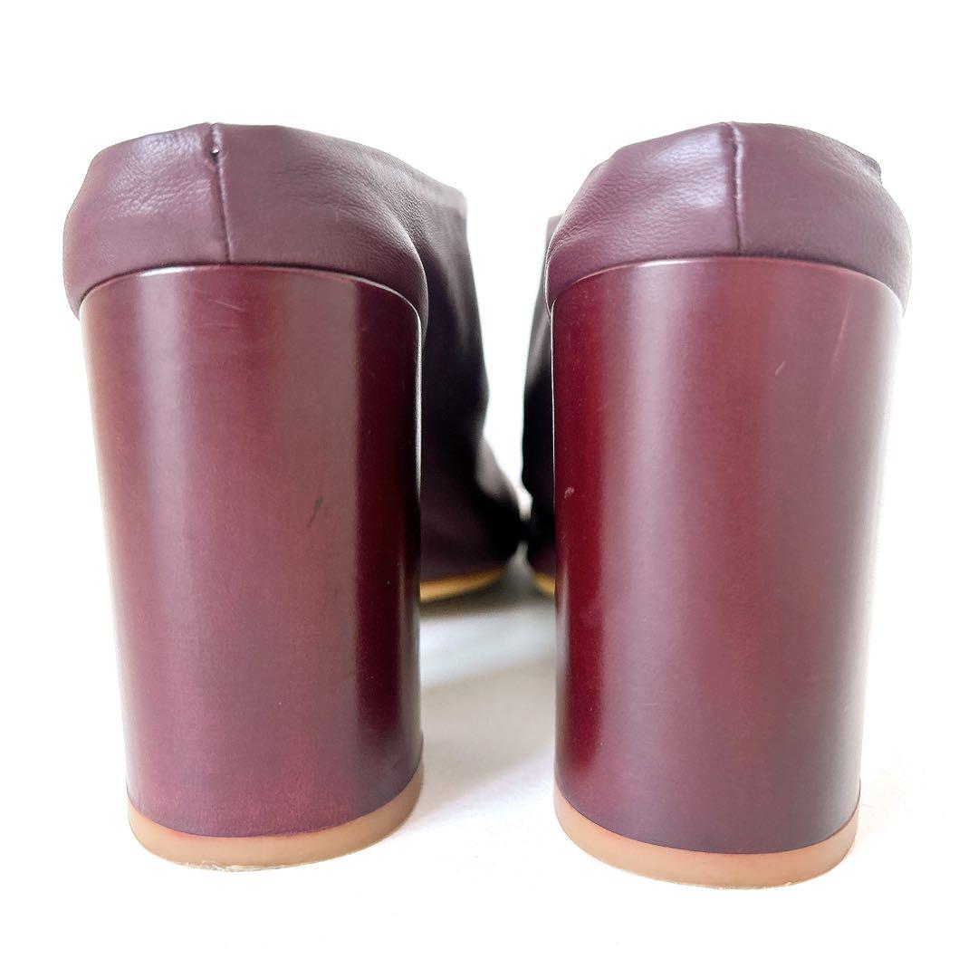 Acne Studios アクネストゥディオズ アクネ レザー ミュール ヒール