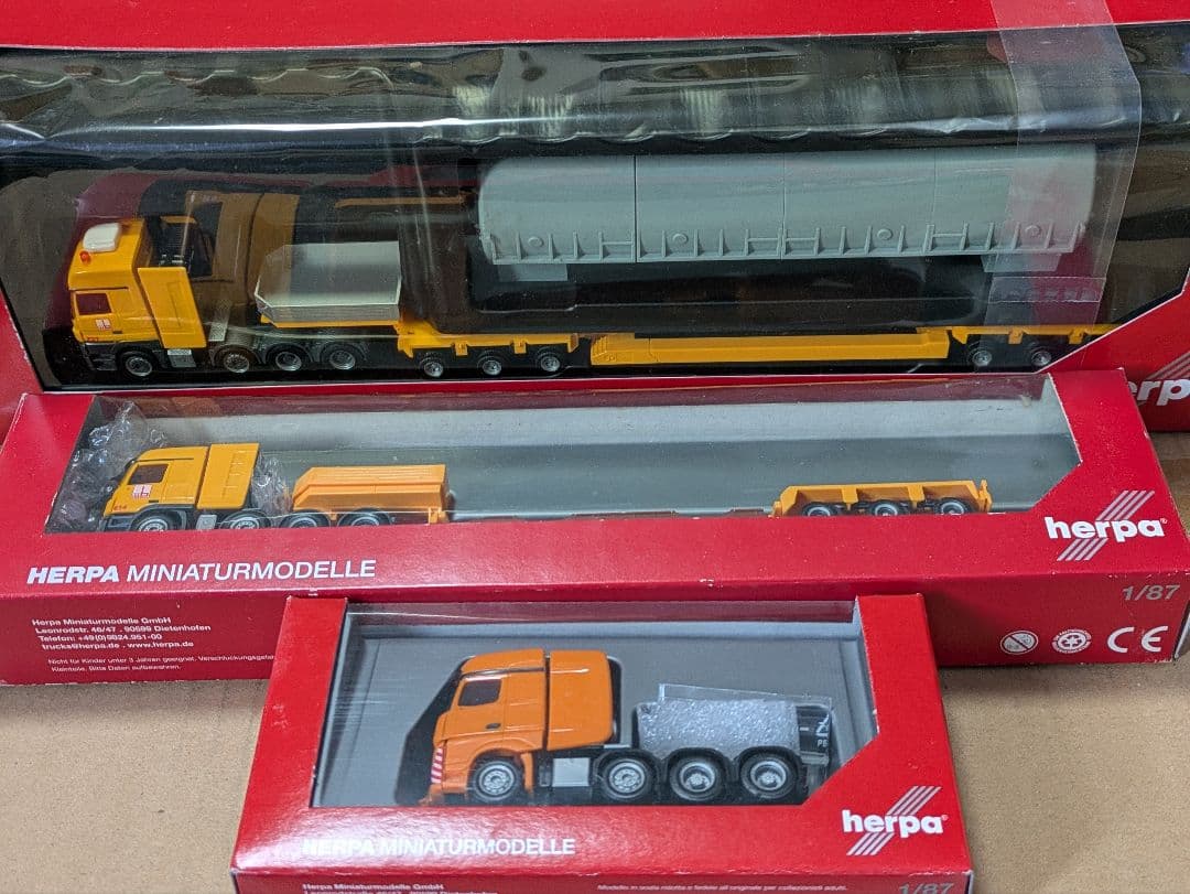 1/87 herpa MB ACTROS アクトロス ヘルパ max bögl