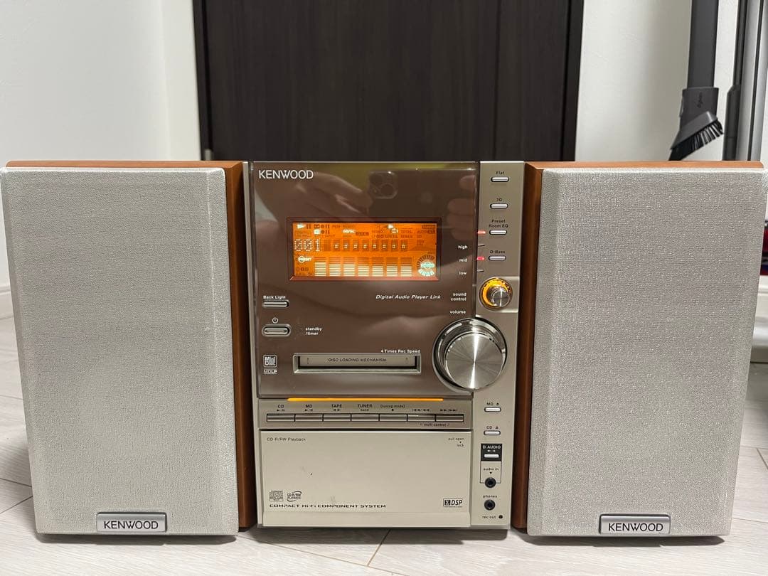 KENWOOD RXD-SV3MDミニコンポ (リモコン有)